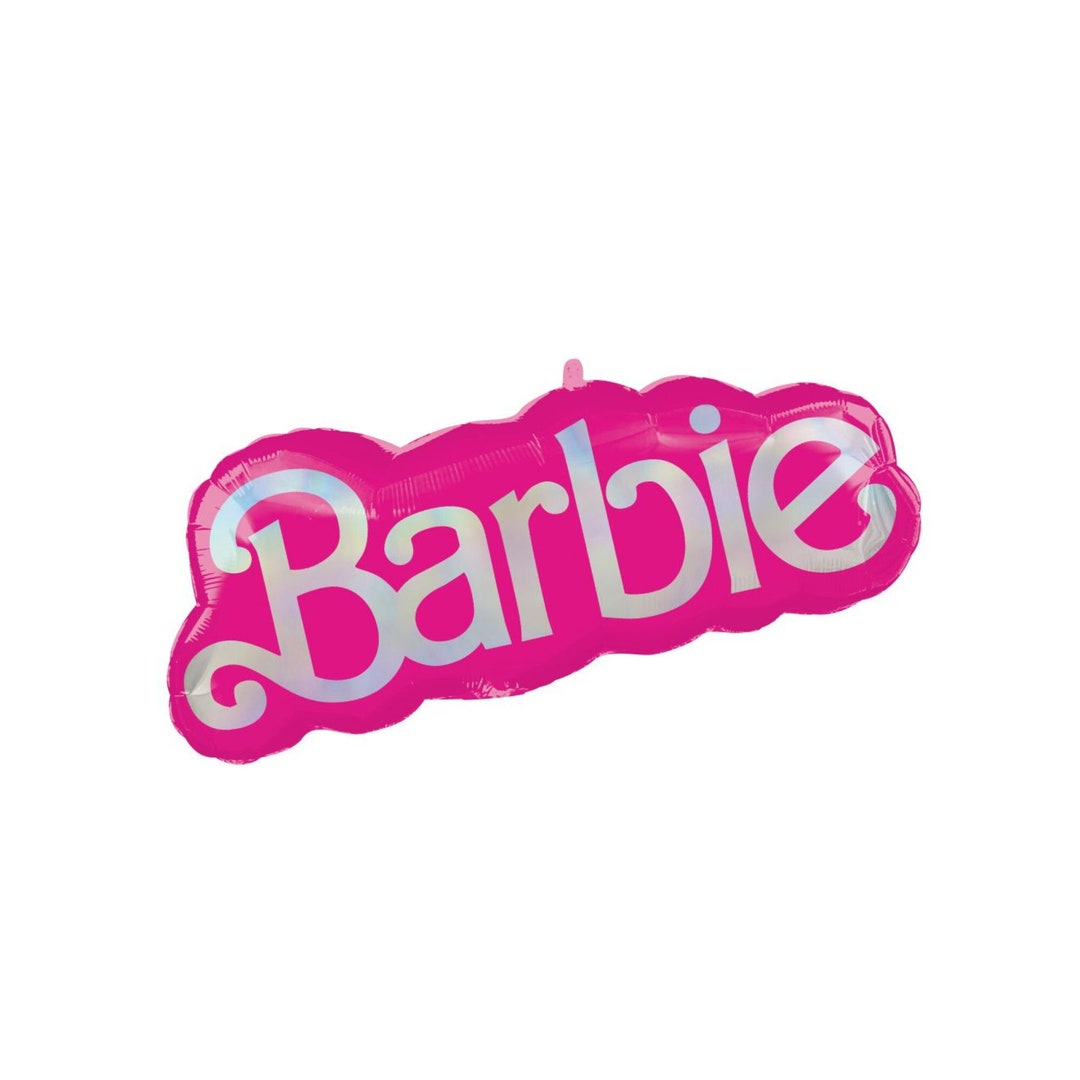Barbie Balloon, Barbie Party Decor, Pink Balloon, Pink Party
