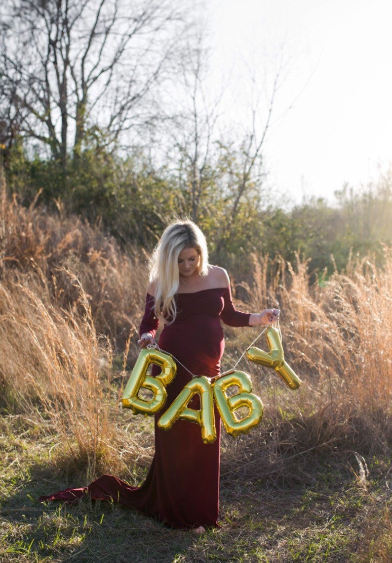 Baby Announcement Balloons Gender Reveal Balloons Baby Etsy