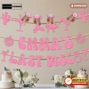Desert Disco Face Bachelorette Banner, Custom Bride Face Decor Download, Personalized Bachelorette Banner, Printable Digital Download