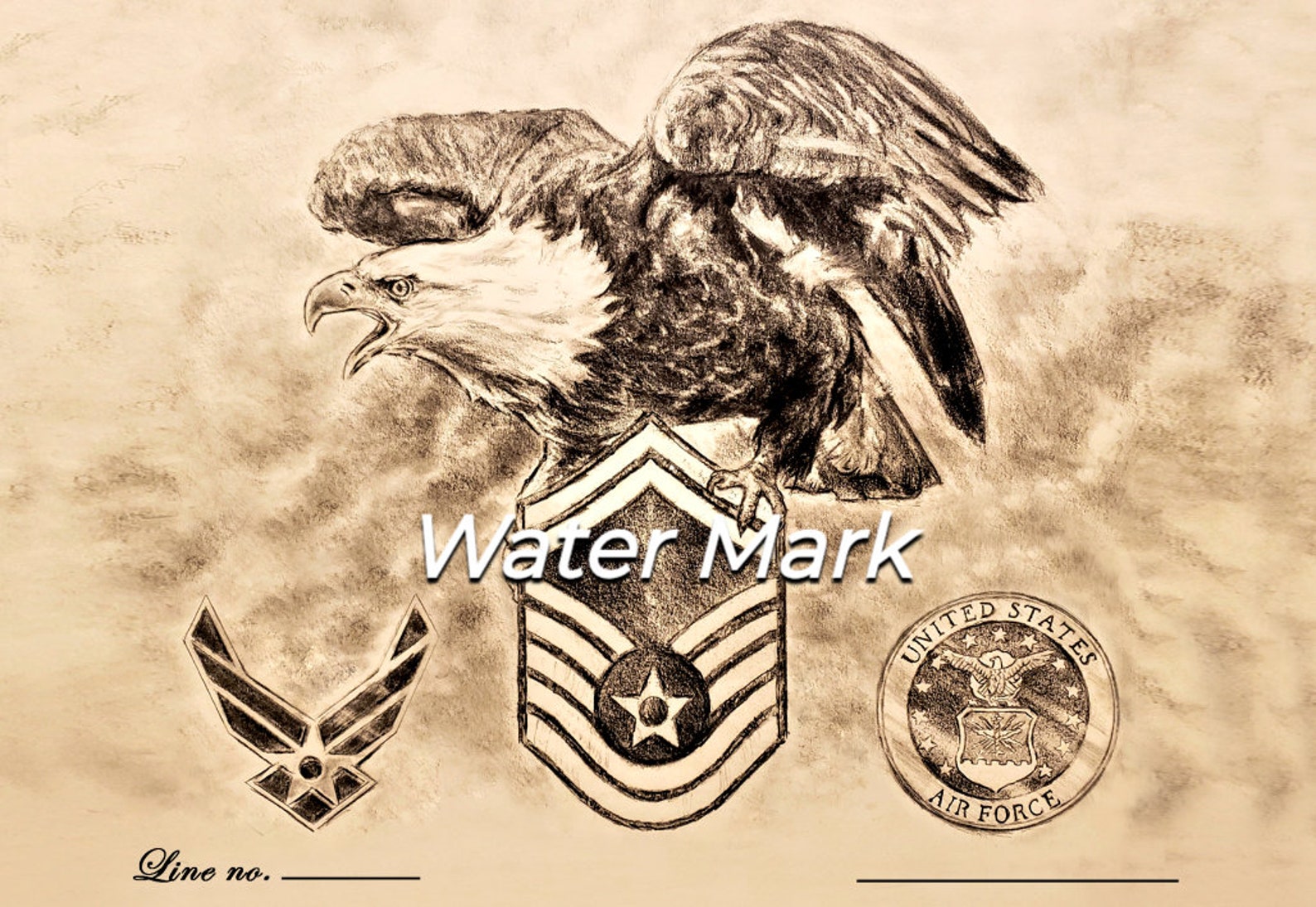 Smsgt Senior Master Sergeant Air Force Promotion Retirement Etsy