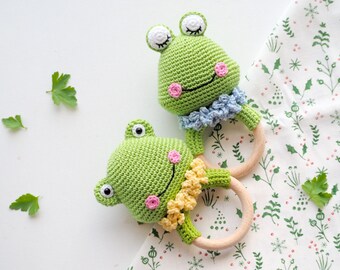 frog teether