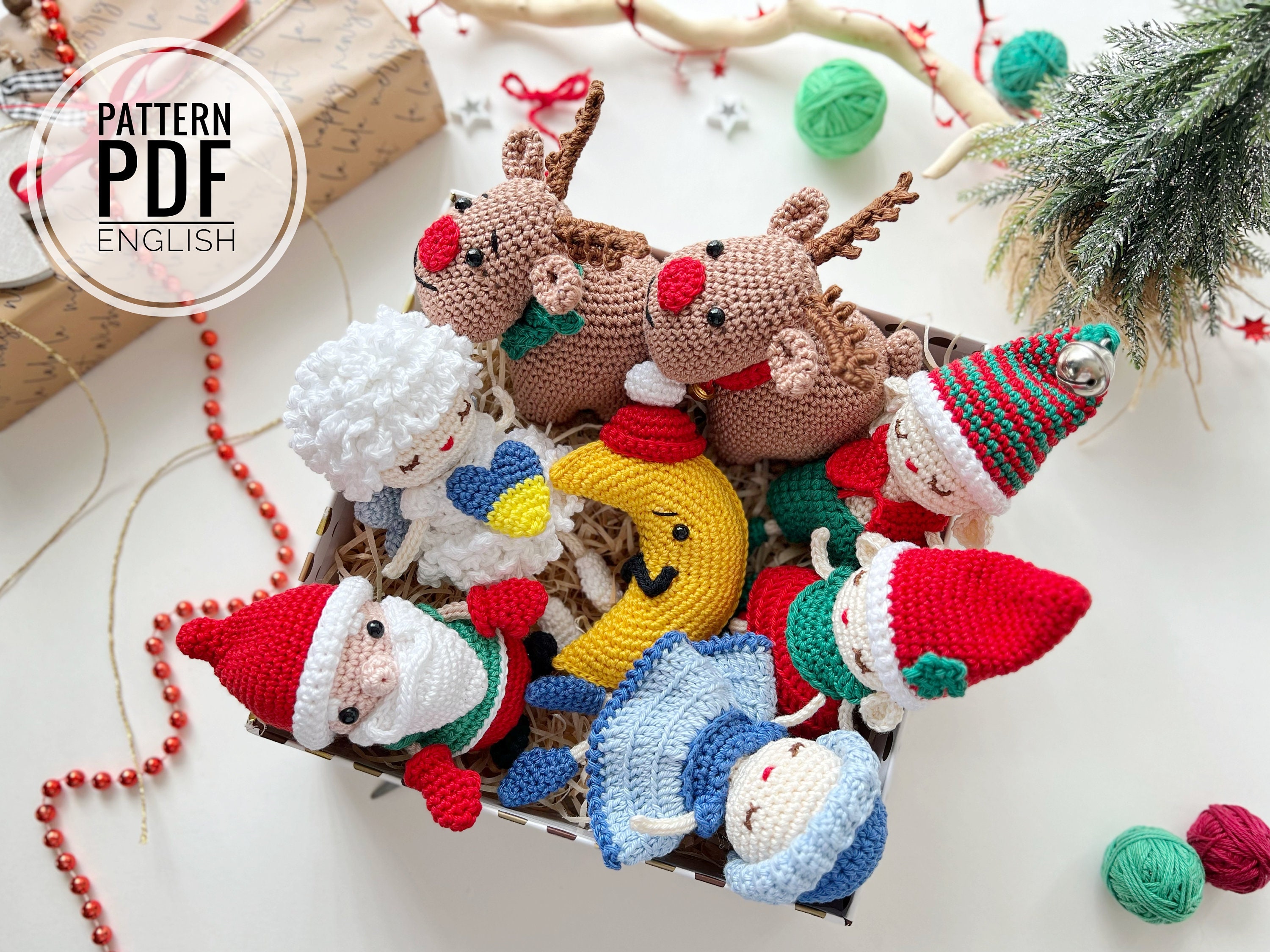 DIY Crochet Kit Christmas Angel Luna