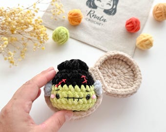 No-Sew Halloween Dumplings Crochet Pattern | Dimple the Dumpling 9-in-1 | Halloween Amigurumi PDF