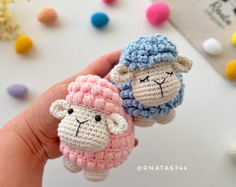 Schaf, Babyschaf Amigurumi Häkelanleitung (PDF)