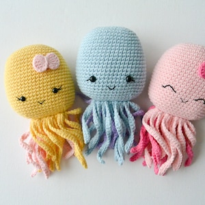 Crochet Octopus /Pattern/PDF/English only/ Amigurumi, Baby toy, Newborn toy, Baby shower, Octopus toy, Sea Animal, Plush Toy, Newborn Toy image 4