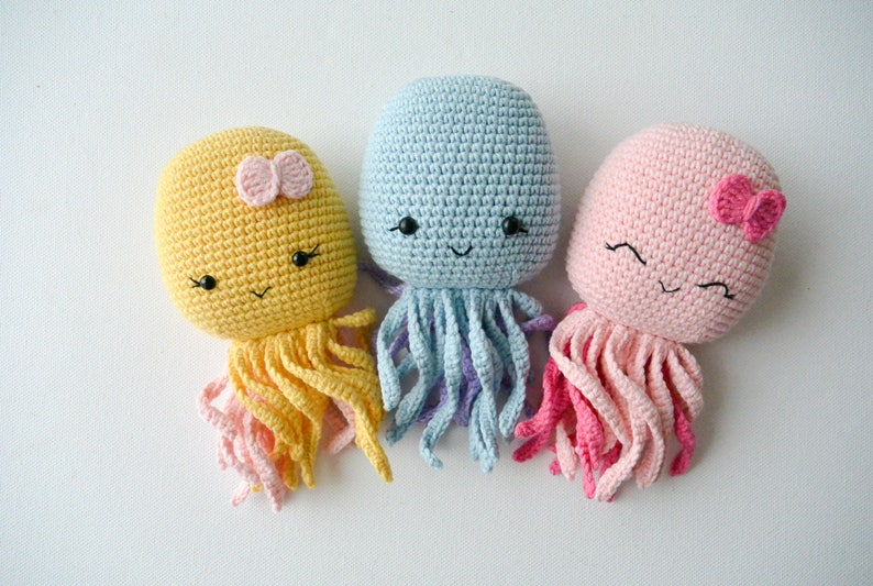 Crochet Octopus /Pattern/PDF/English only/ Amigurumi, Baby toy, Newborn toy, Baby shower, Octopus toy, Sea Animal, Plush Toy, Newborn Toy image 4