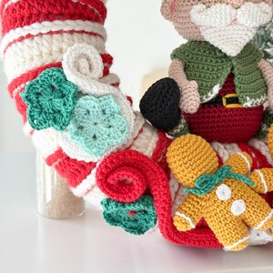 Crochet Christmas Wreath Pattern – Amigurumi Advent Decor (PDF) image 17