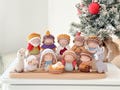Crochet Nativity Set with Animals | Mini Christmas Decoration Pattern | Low-Sew (PDF) product logo