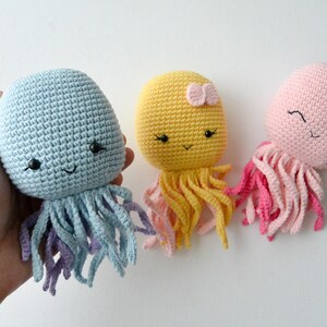 Crochet Octopus /Pattern/PDF/English only/ Amigurumi, Baby toy, Newborn toy, Baby shower, Octopus toy, Sea Animal, Plush Toy, Newborn Toy image 5