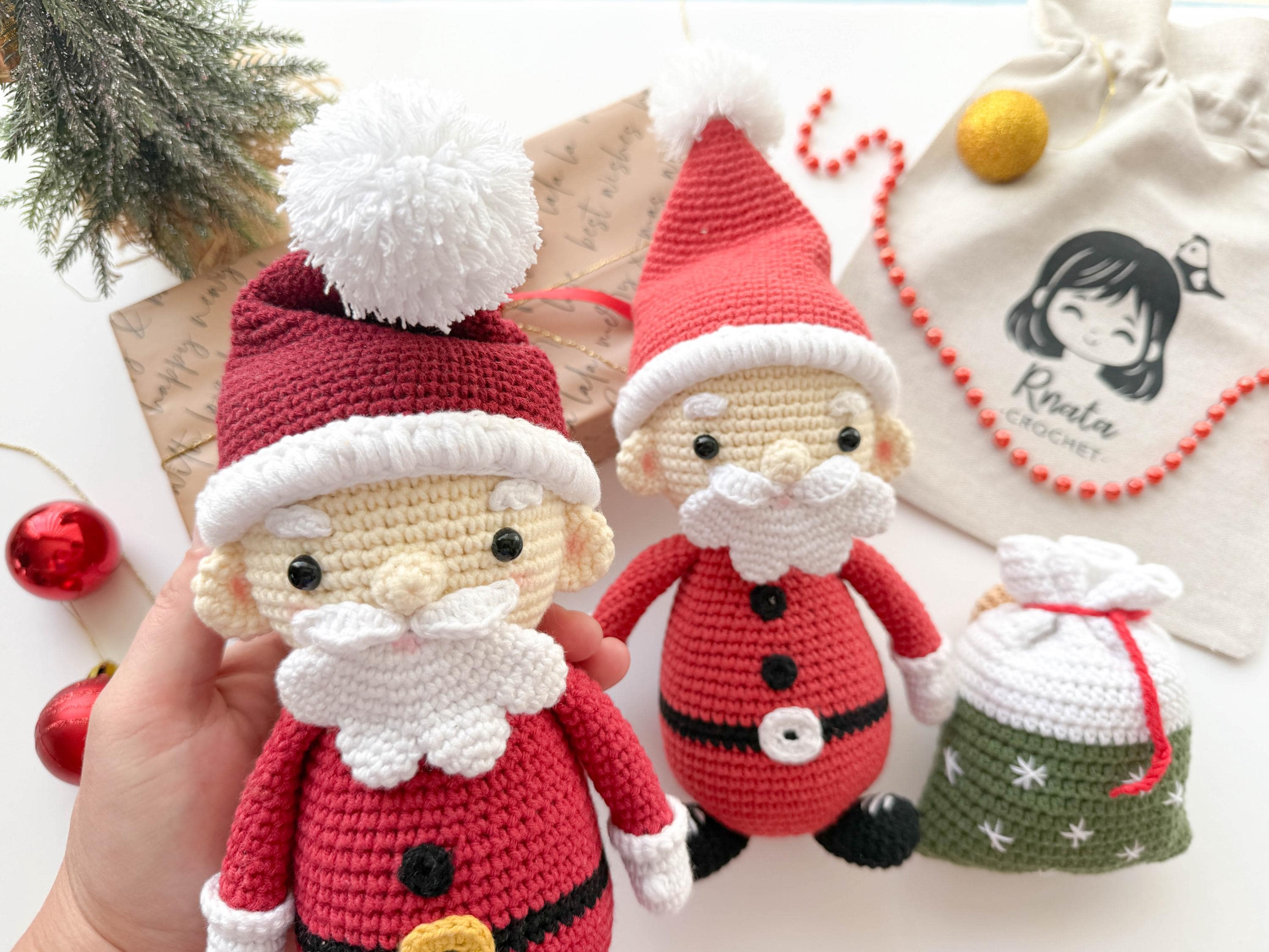 あみぐるみ　Cセット　クリスマス sddefault.jpg