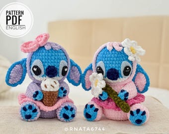 Crochet Smitch: Classic, Flower, Ice cream 3-in-1 Pattern (PDF)