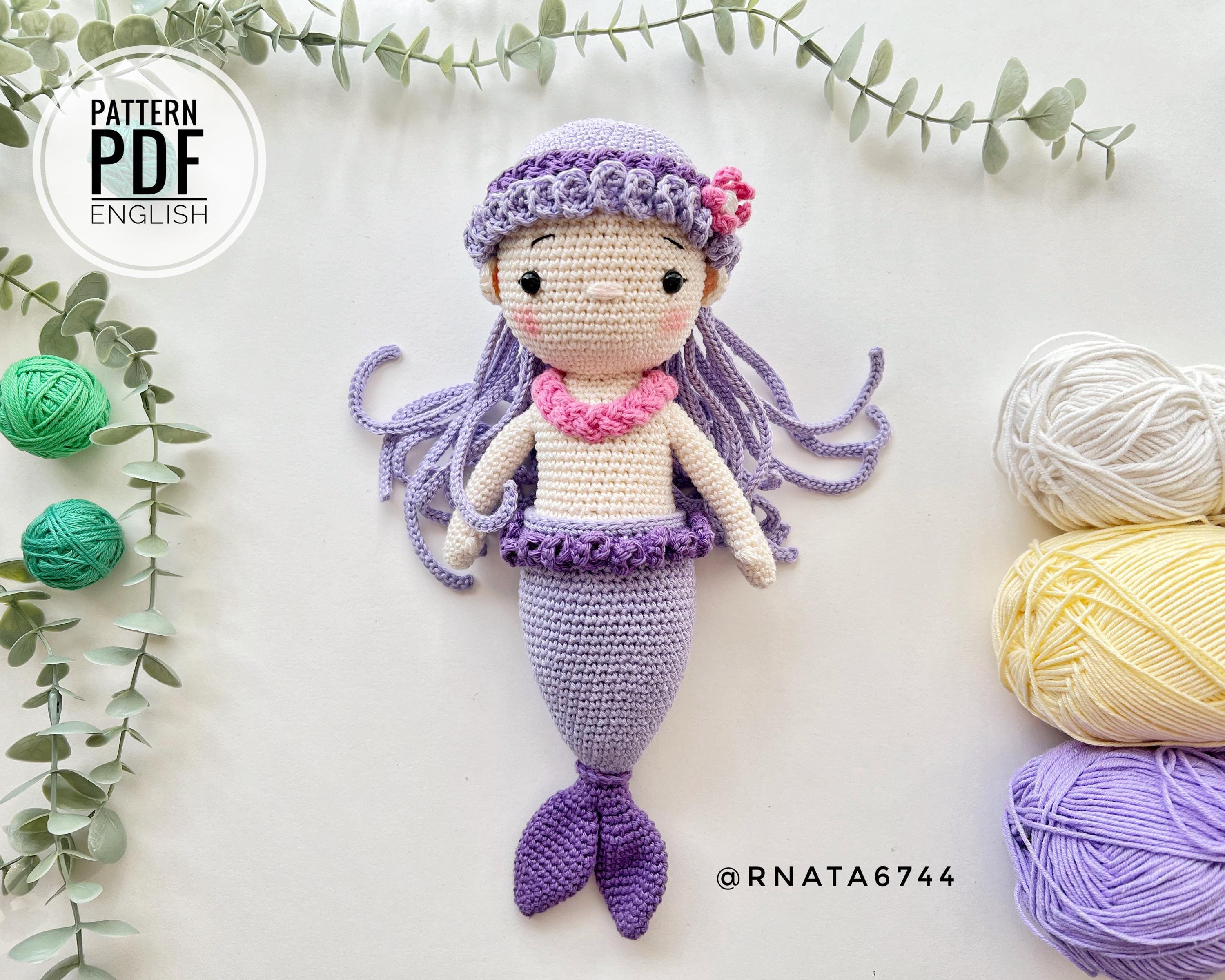 Crochet Mermaid /pattern, PDF, English Only/ Mermaid Doll - Etsy