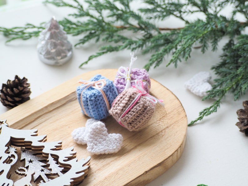 Crochet Christmas Reindeers with Sleigh /Pattern/PDF/English only/ Christmas ornaments, Christmas Tree Decoration, Christmas toys, Amigurumi image 10