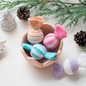 Crochet Christmas Reindeers with Sleigh /Pattern/PDF/English only/ Christmas ornaments, Christmas Tree Decoration, Christmas toys, Amigurumi image 9