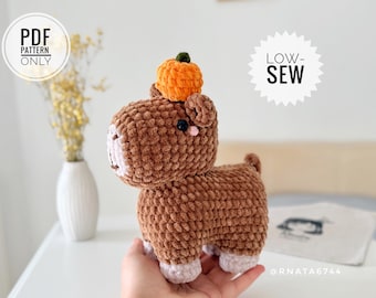Modello Capibara all'uncinetto, Peluche Amigurumi (PDF)