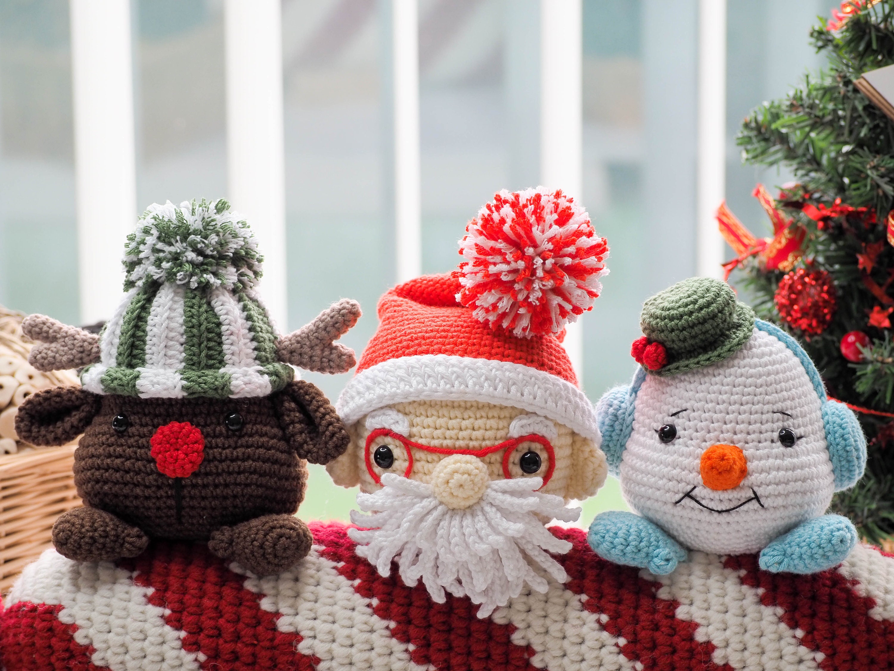 Amigurumi Christmas Accessories  Crochet Safety Eyes Amigurumi