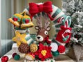 Crochet Christmas Wreath with Reindeer/Pattern/PDF/English only/ Christmas decoration, Christmas gift, Christmas toys, Crochet Wreath, X-Mas