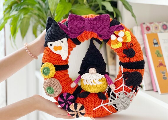 Ghirlanda Di Halloween 9m Con Zucca, Ragno E Pipistrello - Tinsel Lucido In PVC Per Decorazioni Casa - 3
