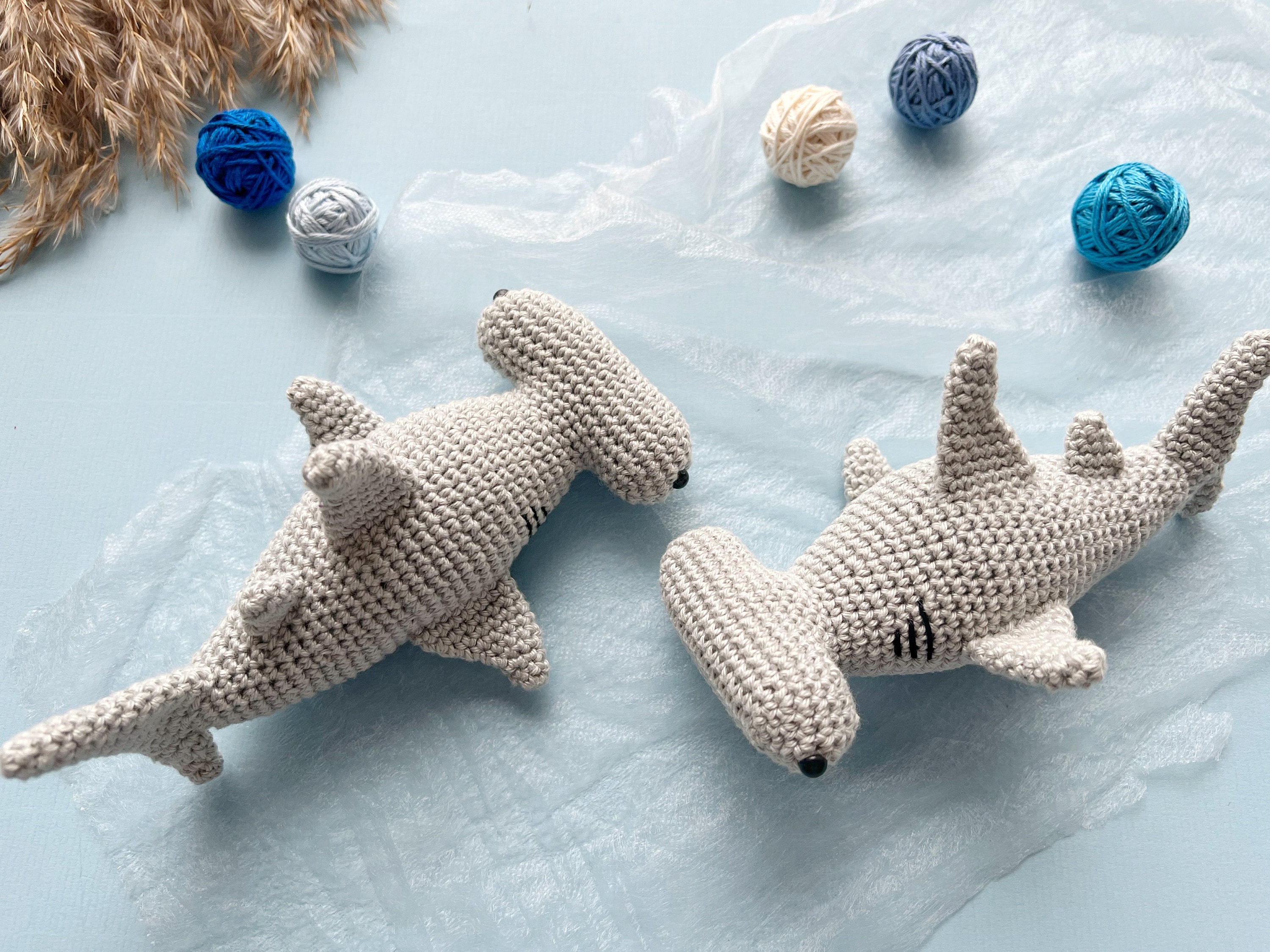 Crochet Sea Animals: Dolphin, Fish, Octopus, Turtle, Blue Whale