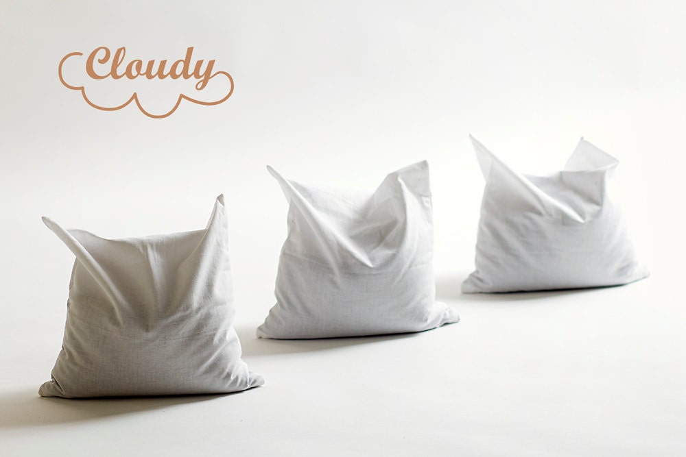 16x16 Buckwheat pillow Organic square Back Pillow Buckwheat Sleep Pillow Bed