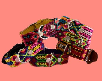 Mexican Dog Collar, Colorful Pet Collar