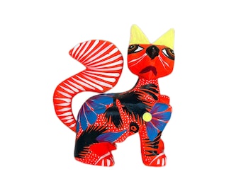 Oaxacan Wood Carving Alebrije, Mexican Folk Art
