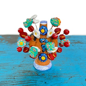 Árbol de la vida mexicano, arte popular mexicano, miniaturas mexicanas.