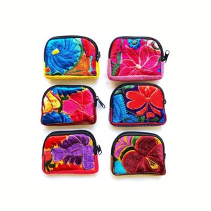 Mexican coin purse, Mexican pouch, Mexican wallet
