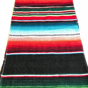Serape table runner, mexican table runner, fiesta decorations, mexican party decorations, fiesta party decor