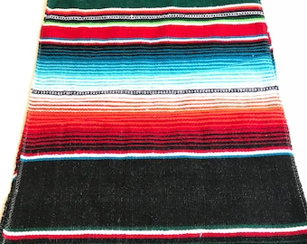 Chemin de table Serape, décor Fiesta mexicaine