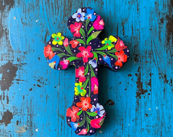 Mexican Cross, Mexican Religious Art, Mexican Wall Decor Etsy
