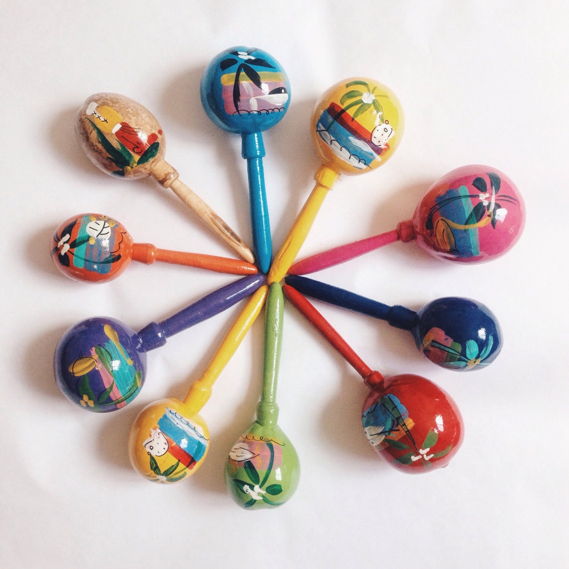 Wedding Maracas Mexican Maracas Mexican Wedding Decorations Etsy