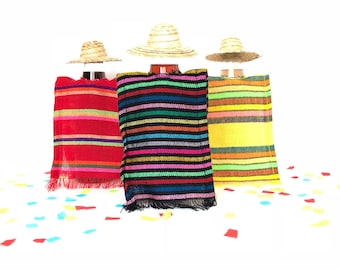 Beer serape, Fiesta decorations, Mexican fiesta, Mexican party, Mexican party decorations, Mexican fiesta decorations, SET OF 3