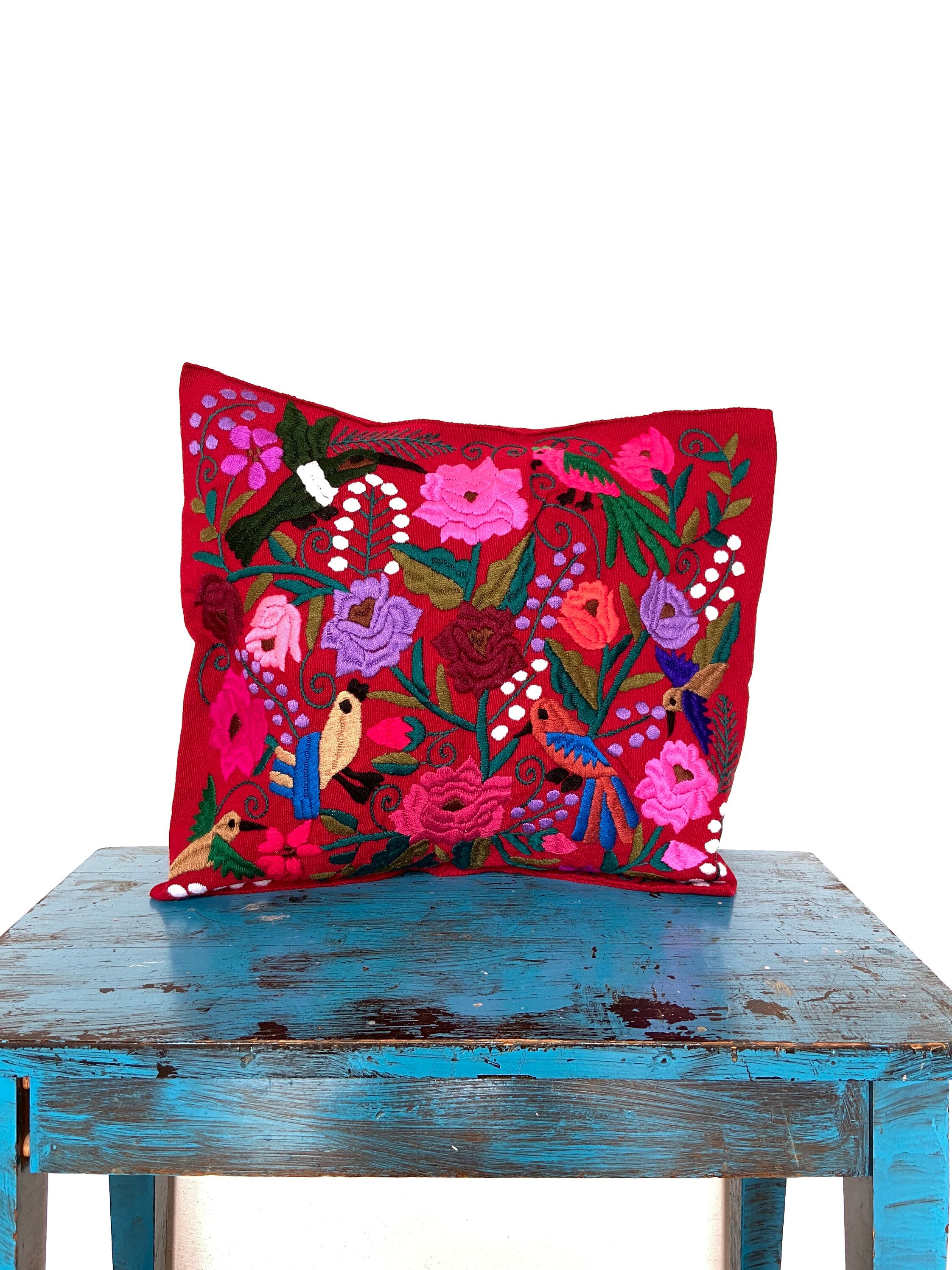 Mexican pillow Mexican embroidered pillow pillow case Etsy