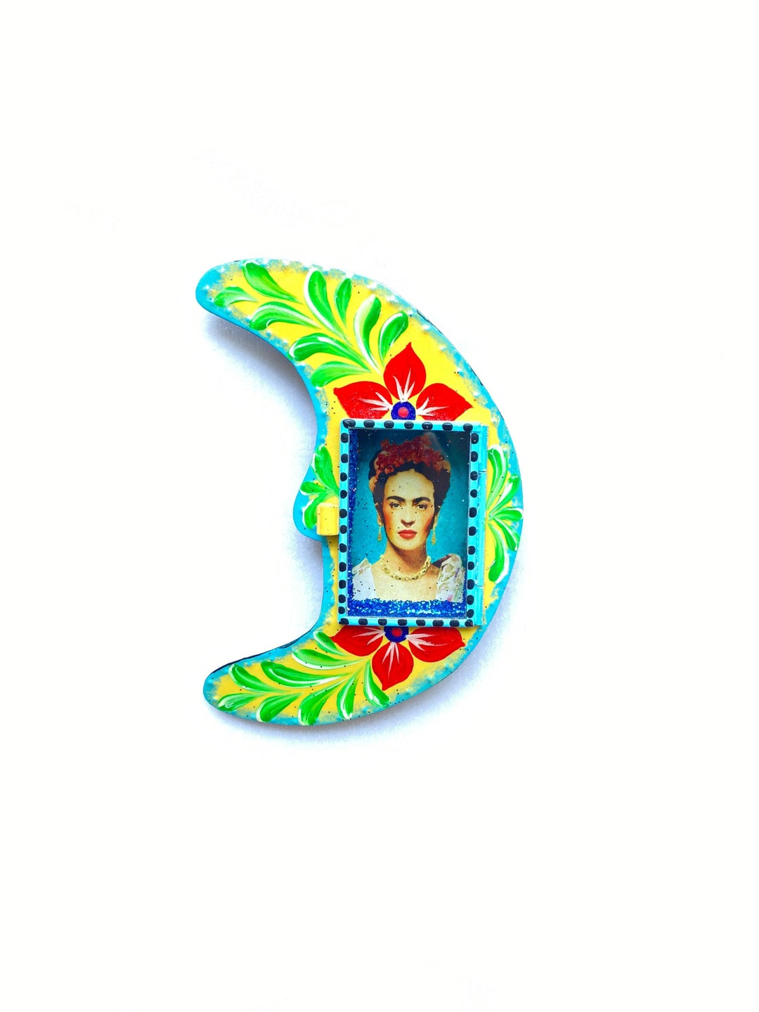 Mexican Tin Nicho Mexican Folk Art Mexican Wall Decor Tin Etsy