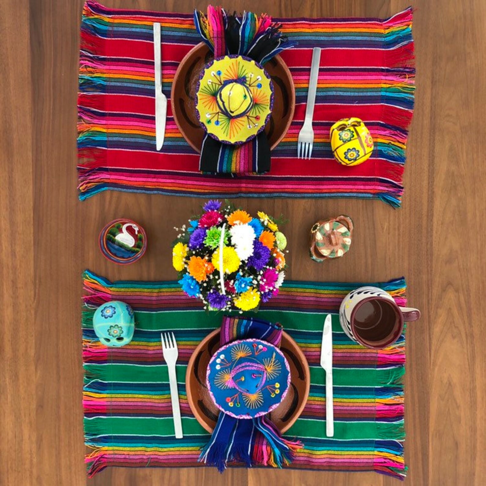 Mexican Placemats for Mexican Party Decorations Fiesta Etsy