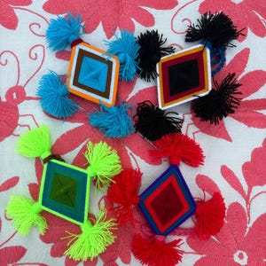 Llavero huichol, llavero mexicano, llavero de ojo de dios, llaveros de mandala