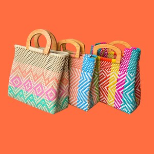 Bolso tejido mexicano, bolso Oaxaca