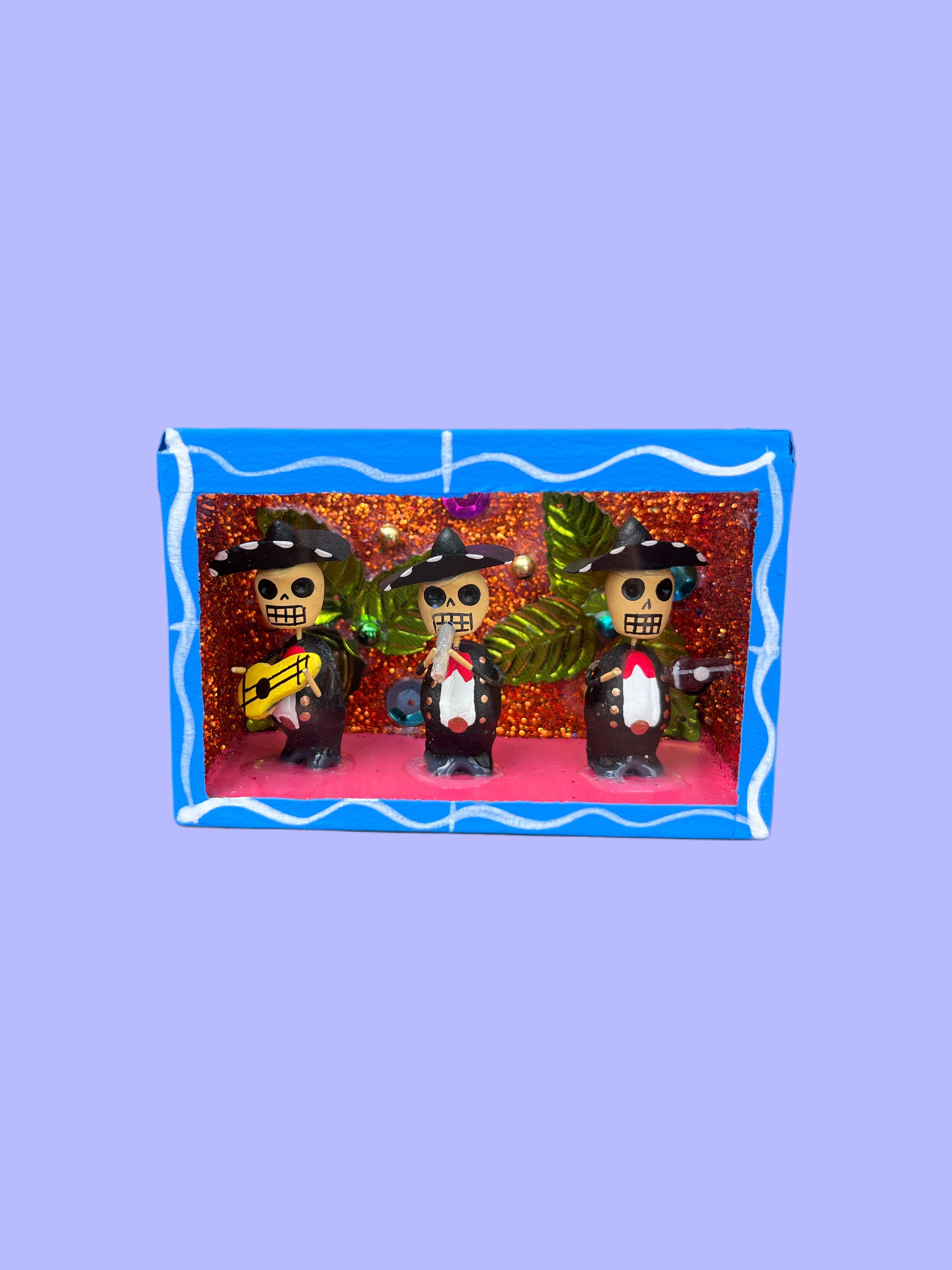 Mexican Shadow Box, Mexican Folk Art, Day of the Dead Art, Mexican