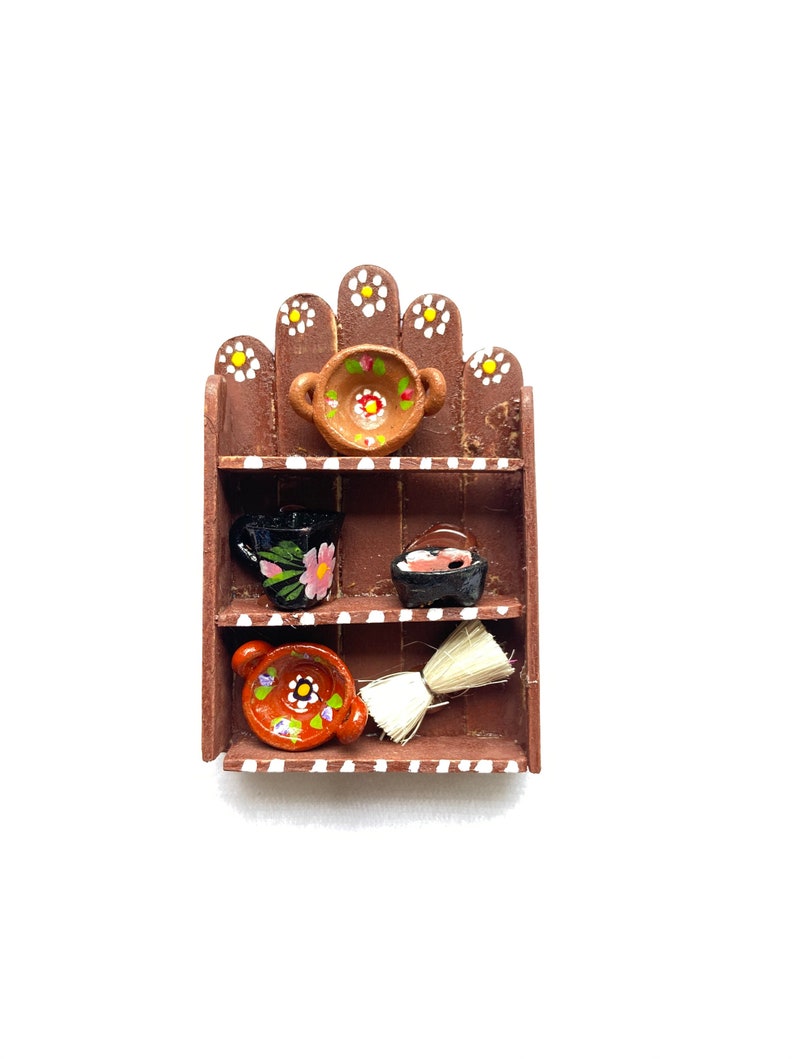 Mexican Mini Kitchen Mexican Miniatures Mexican Mini Clay Etsy