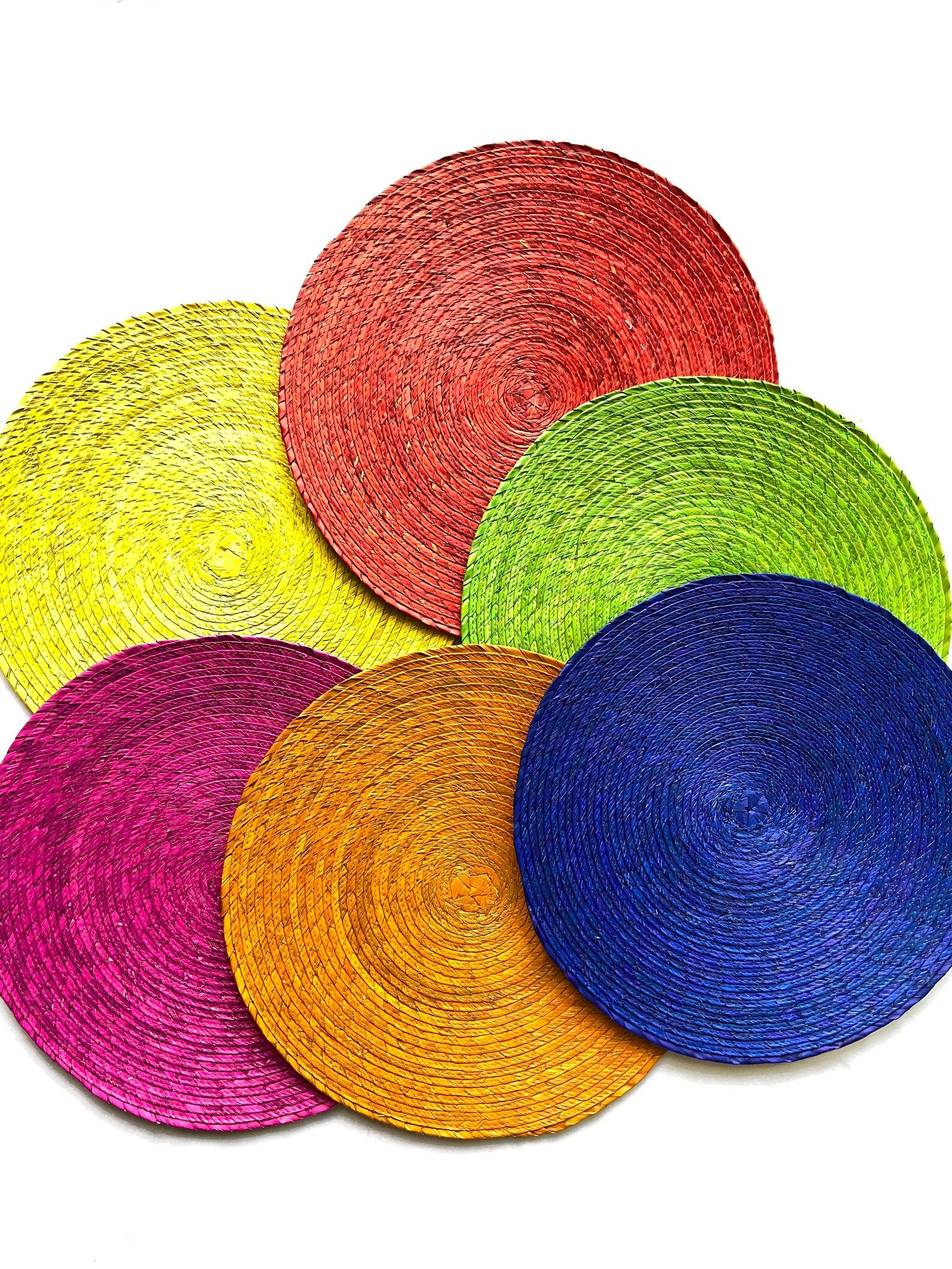 Mexican placemats Mexican woven placemats fiesta Etsy