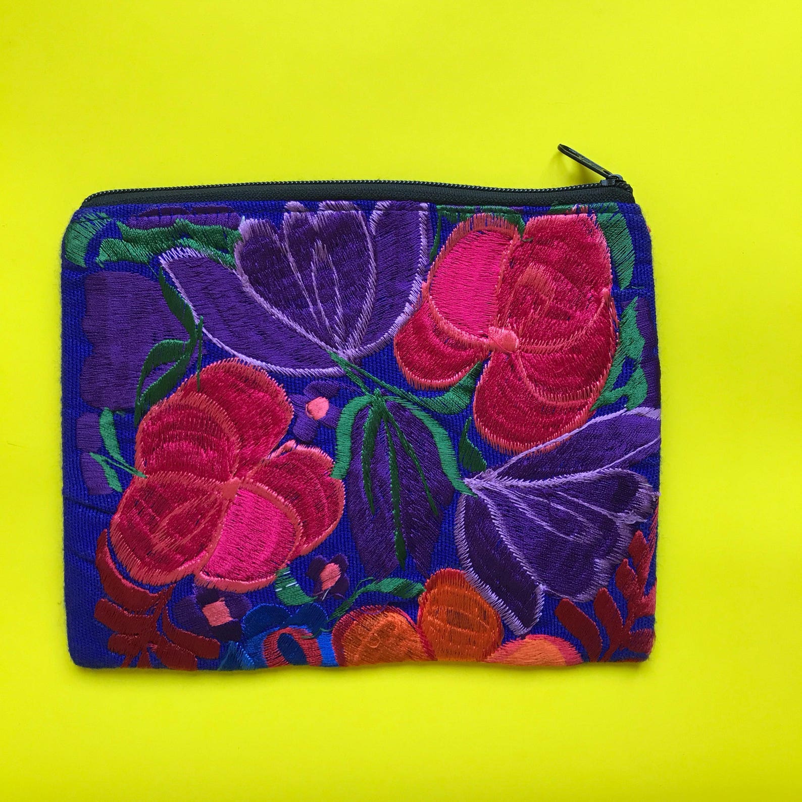 Embroidered Purse Embroidered Clutch Mexican Purse Etsy