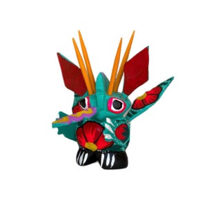 Mini Alebrije, spirit animal, Mexican miniatures, mexican folk art