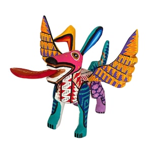 Mexican Alebrije, Alebrije, Oaxacan wood carving, Mexican folk art