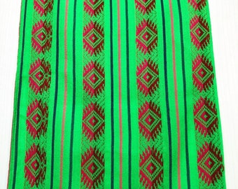 Mexican Fabric Table Runner, Fiesta Party Decor