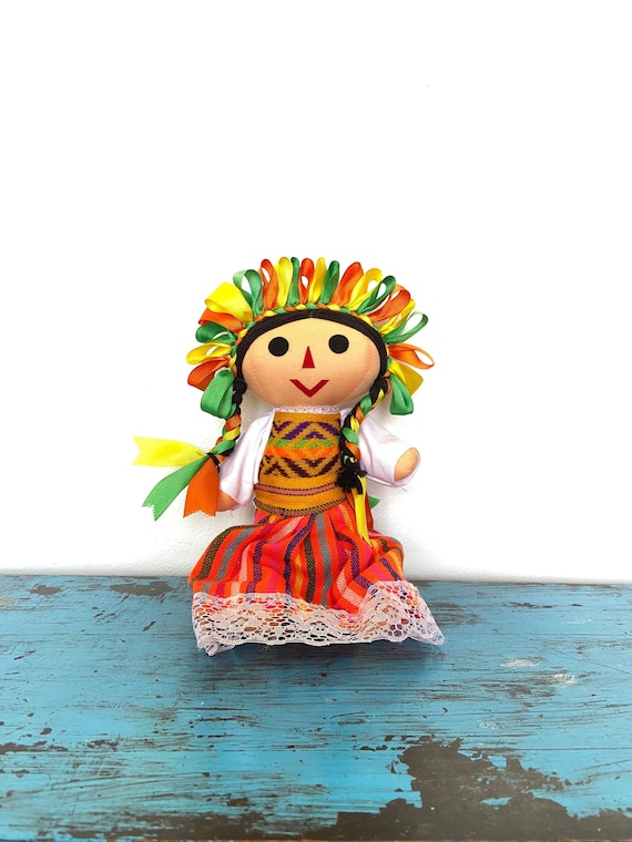  Muñeca mexicana hecha a mano muñeca maría muñeca lele