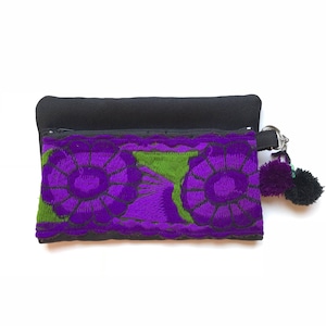 Clutch mexicano, bolso mexicano, bolsa mexicana, cartera mexicana