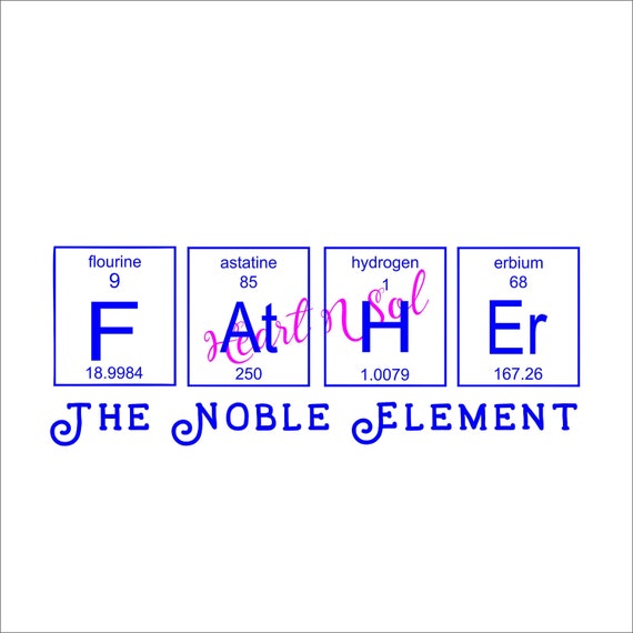 Vater Element Vatertag Edle Element Periodensystem Etsy