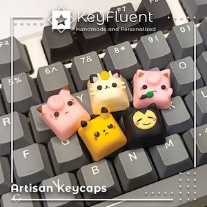 Artisan Keycap Pocket Monster Inspired