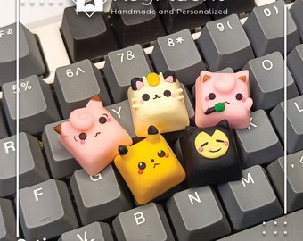 Monstruo de bolsillo de tapa de llave artesanal inspirado